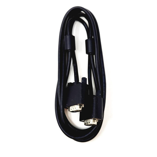 Dell 1.8M VGA To VGA 15 Pin Computer Monitor Display Cable Black