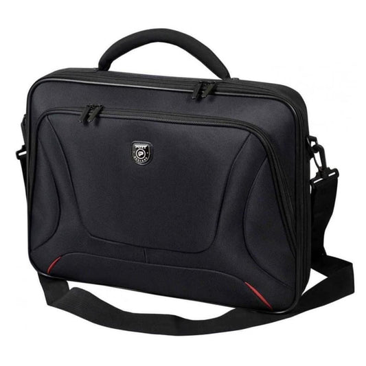 Port Designs Clamshell Laptop Business Briefcase Bag 15" Black 160512