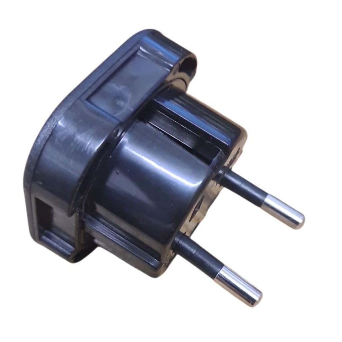 PowerConnect Euro Transformer UK Converter 3 Pin to European 2 Pin Plug with Safety Shutter