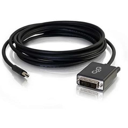 C2G 2m Mini DisplayPort Male to Single Link DVI-D Male Adapter Black 84335