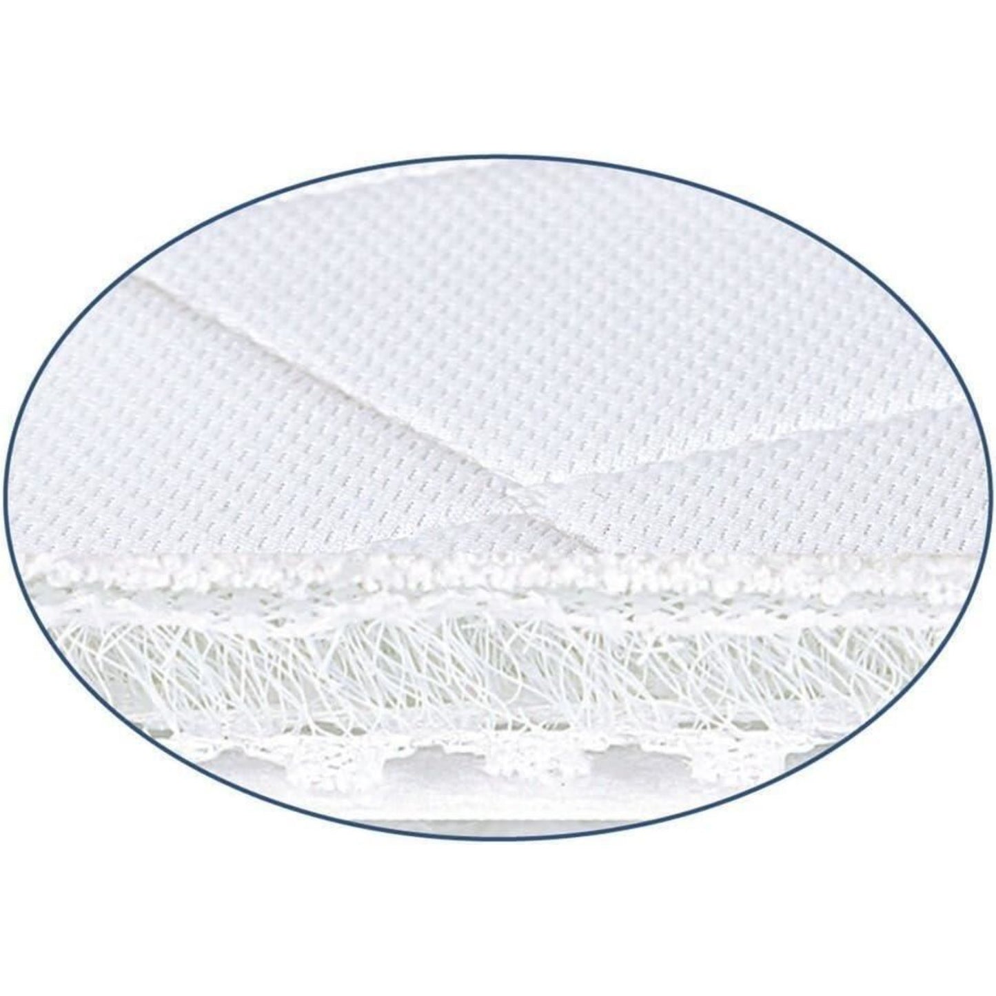 Baby Cot Crib Mattress Breathable Safety Mattress 90x40x5cm Little Chick London