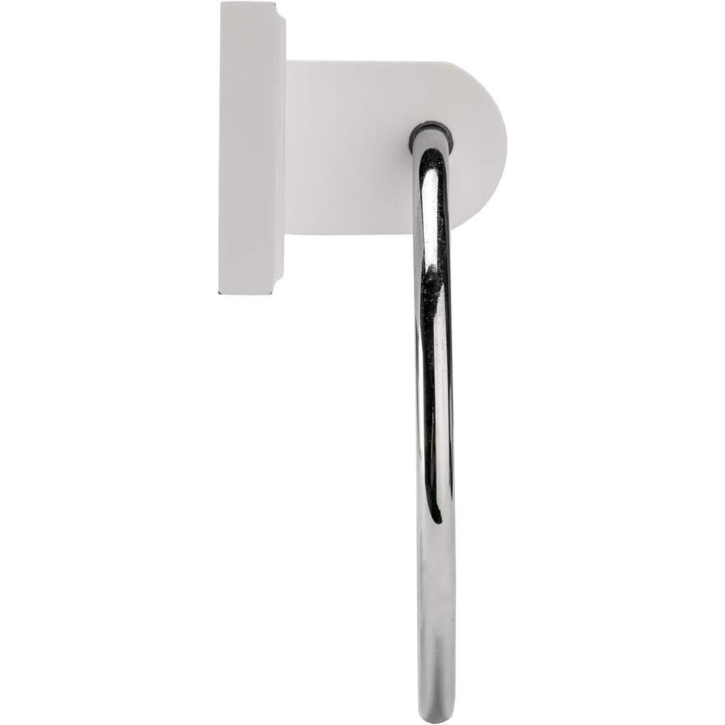 Croydex Portland Towel Ring White Pine Chrome Plated Ring 180mm x 155mm x 70mm