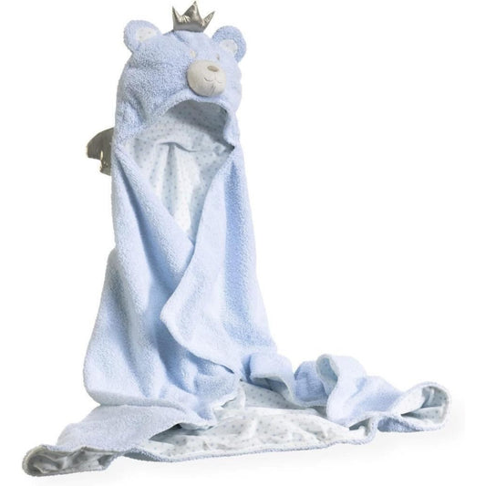 Clair de Lune Soft Hooded Baby Blanket 100 x 75 cm Two Layered Cosy Snuggle Wrap