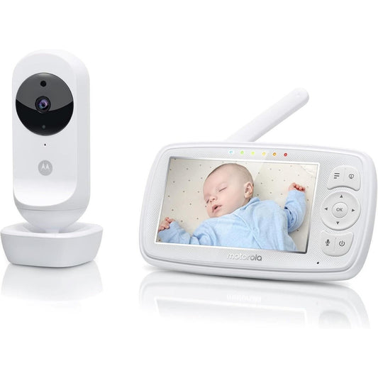Motorola Baby Monitor With Camera 4.3" Colour Screen Two Way Talk Infrared Wi-Fi