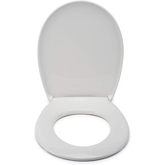 Croydex Hudson Anti-Bacterial Toilet Seat Soft Close Hinges and Quick Release
