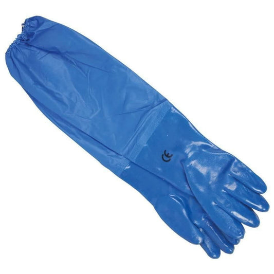 Hozelock Pond Gloves Waterproof PVC Extended Arm Elasticated Sleeve 1756