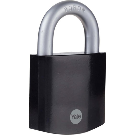 Yale Maximum Security 62mm Hardened Steel Padlock Open Boron Shackle 3 Keys