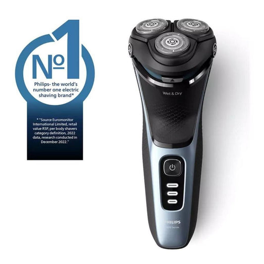 Philips Series 3000 Wet & Dry Electric Shaver With Pop-up Trimmer S3243/12