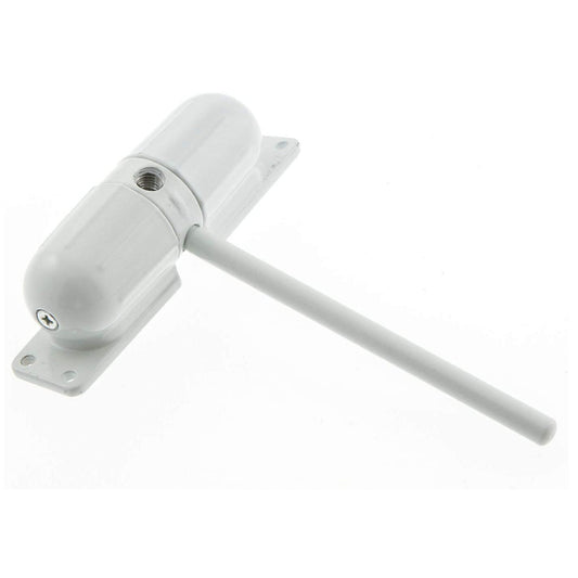 Yale Surface Mounted Door Closer Spring Loaded with Adjustable Tensioner White
