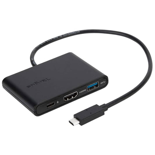 Targus Plugable USB-C Laptop Docking To HDMI/USB-C/USB-A Adapter with Power Delivery for USB-C devices