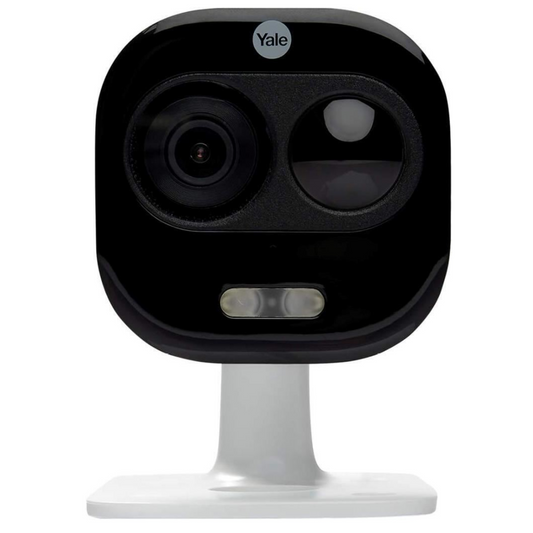 Yale SV-DAFX-W Front Door Camera Light & Siren Motion Detection Two Way Talk HD