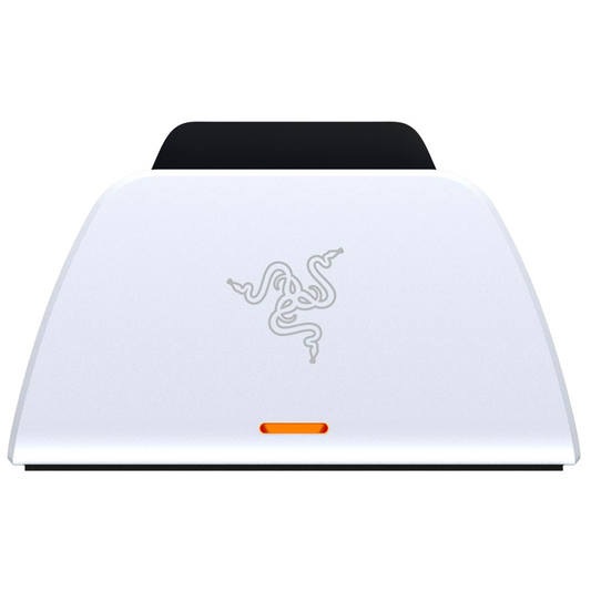 Razer Quick Charging Stand for PlayStation 5 Controller Curved Cradle White