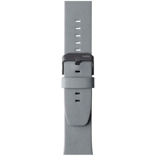 BELKIN Apple Watch 38mm Wristband GRAY Classic Italian Leather F8W731btC02