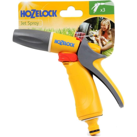 Hozelock Jet Spray Gun 3 Pattern Watering Garden Car Cleaning Flow Control 2674