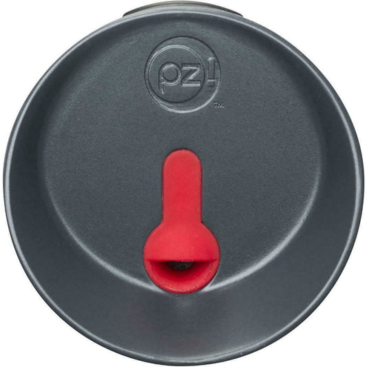 Zak Designs Thermal Travel Mug Flask Stainless Steel Double Wall, Button Lid, 350ml / 12 oz