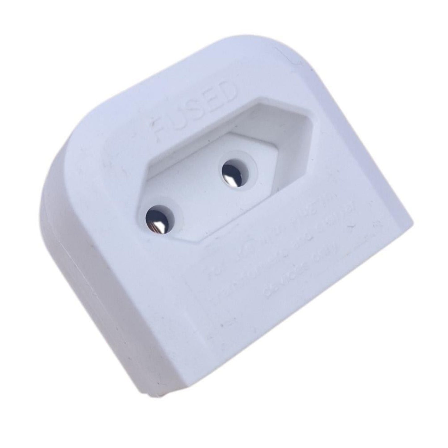 PowerConnect Euro Transformer UK Converter 2 Pin European to UK 3 Pin Plug Screw Lock 3 Pack