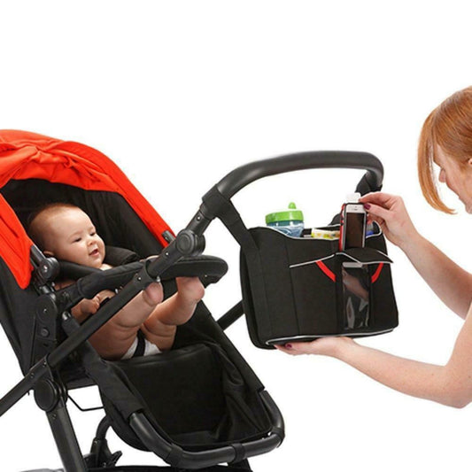 Diono Baby Changing Bag Pram Storage Organizer Phone Holder Buggy Tech Station
