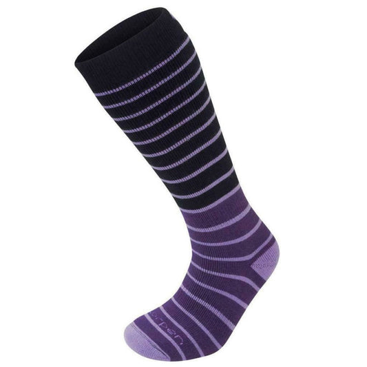 Lorpen 2 Pack Woman T2 Ski Snowboard Merino Socks Black Size S UK Size 3.3-5.5