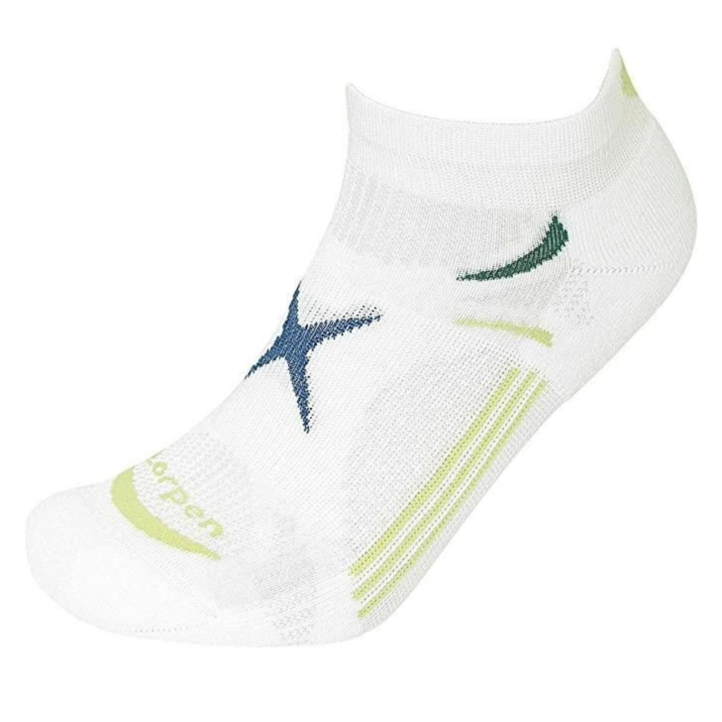 Lorpen Mens T3 Light Mini Ankle Socks White Size L UK Size 8.5-12