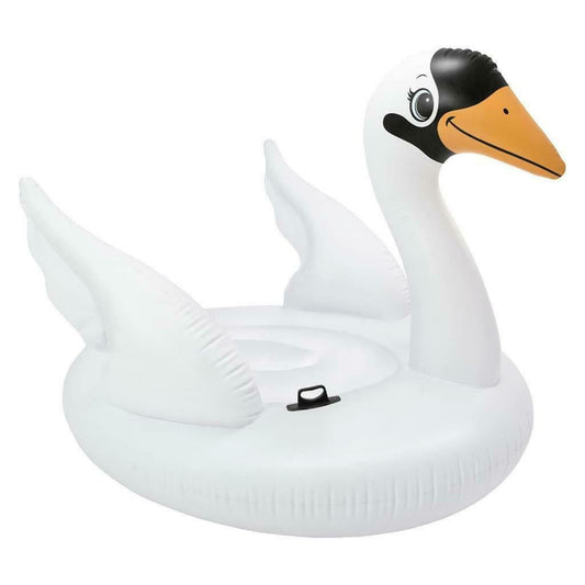 Intex Giant Mega Inflatable Swan Island Pool Float (194 x 152 x 147 cm)