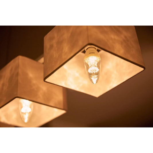 Philips Scene Switch LED E14 Edison Screw Candle Light Bulb 3 Step Dimming 40 W