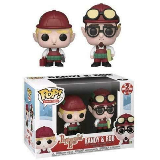 Funko POP! Christmas Peppermint Lane Vinyl Figures 2-Pack Randy & Rob 9 cm