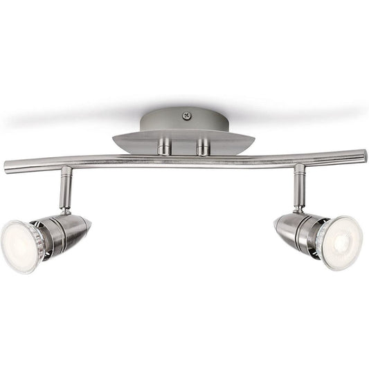 Philips MyLiving LED Spotlight Comet 460 Brushed Steel Metal 3.5W 14.5x33.5 x17