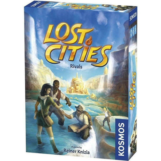 Thames & Kosmos Lost Cities: Rivals Bidding & Set-Collecting Game 2-4 Players