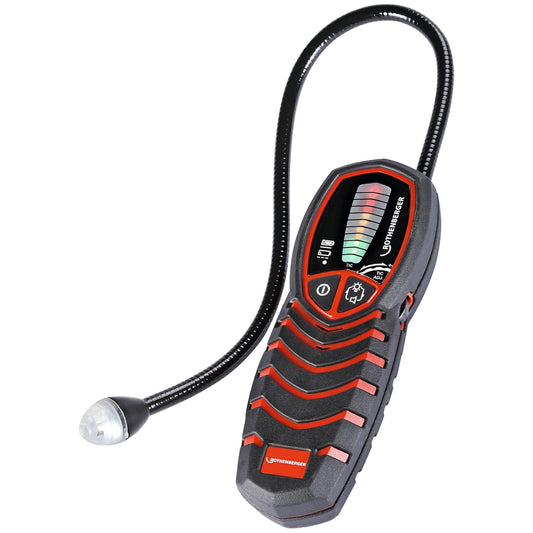 Rothenberger Rotest Electronic 4 Gas Leak Detector and Case Battery powered
