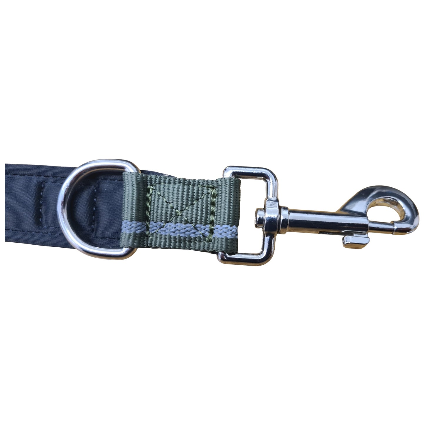 CAIRD Double Ended Dog Training Lead 2m Adjustable Multi-Point Control Reflective (Green)