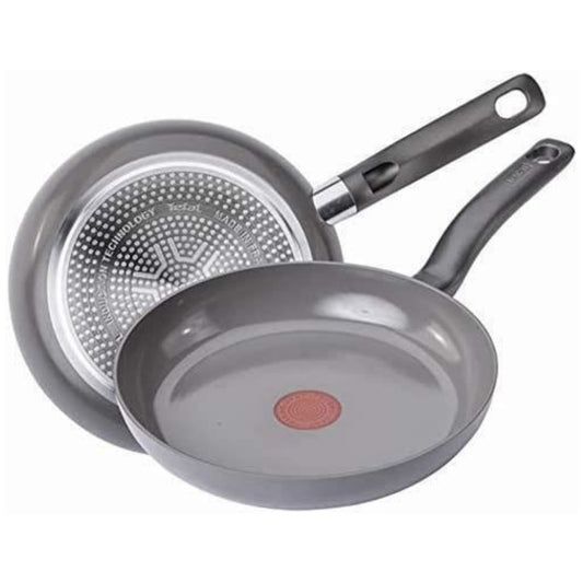 TEFAL 20cm Ceramic Control Induction Frying Pan Stainless Steel Base Non Stick