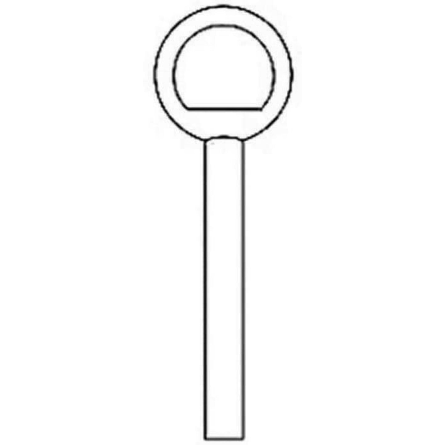 Yale V-WS1K-2 WS1 Keys Pack of 2 Suits V-WS1-GL Window Lock
