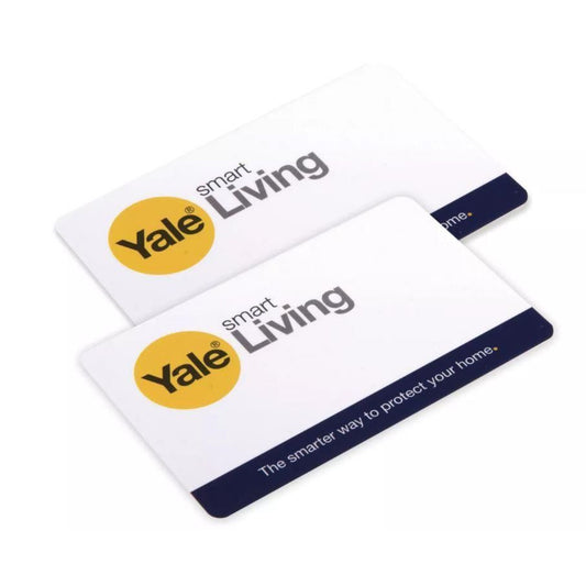 Yale Smart Door Lock Key Cards x2 Cards in Pack P-YD-01-CON-RFIDC
