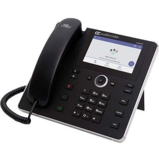 Audiocodes Teams C450HD VOIP IP Phone POE GBE integrated BT Dual Band WiFi
