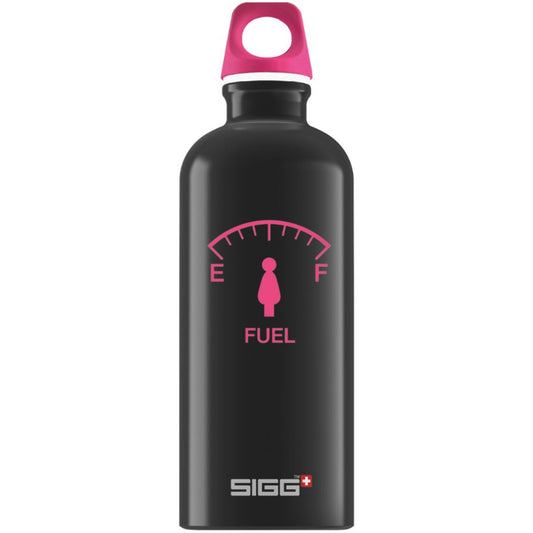 SIGG 500ml Aluminium Drinking Bottle Black Mum Fuel Logo 8845.4 No.31
