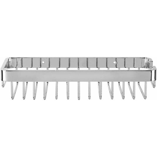 Croydex Wall Mounted Bathroom Basket Caddy Stainless, Rust Free - MQ770641