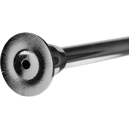 Croydex Fineline Shower Rail L & U-Shaped & Straight Ceiling Support Chrome