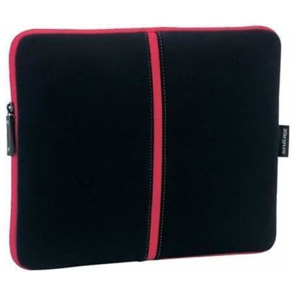 Targus Laptop Sleeve Skin Carry Case for 12.1 inch Neoprene Black and Red