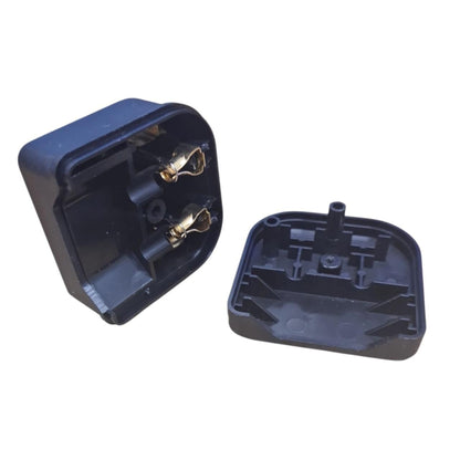 PowerConnect 5A Euro Transformer UK Converter 2 Pin European to UK 3 Pin Plug Screw Lock 3 Pack