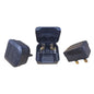 PowerConnect 5A Euro Transformer UK Converter 2 Pin European to UK 3 Pin Plug Screw Lock 3 Pack