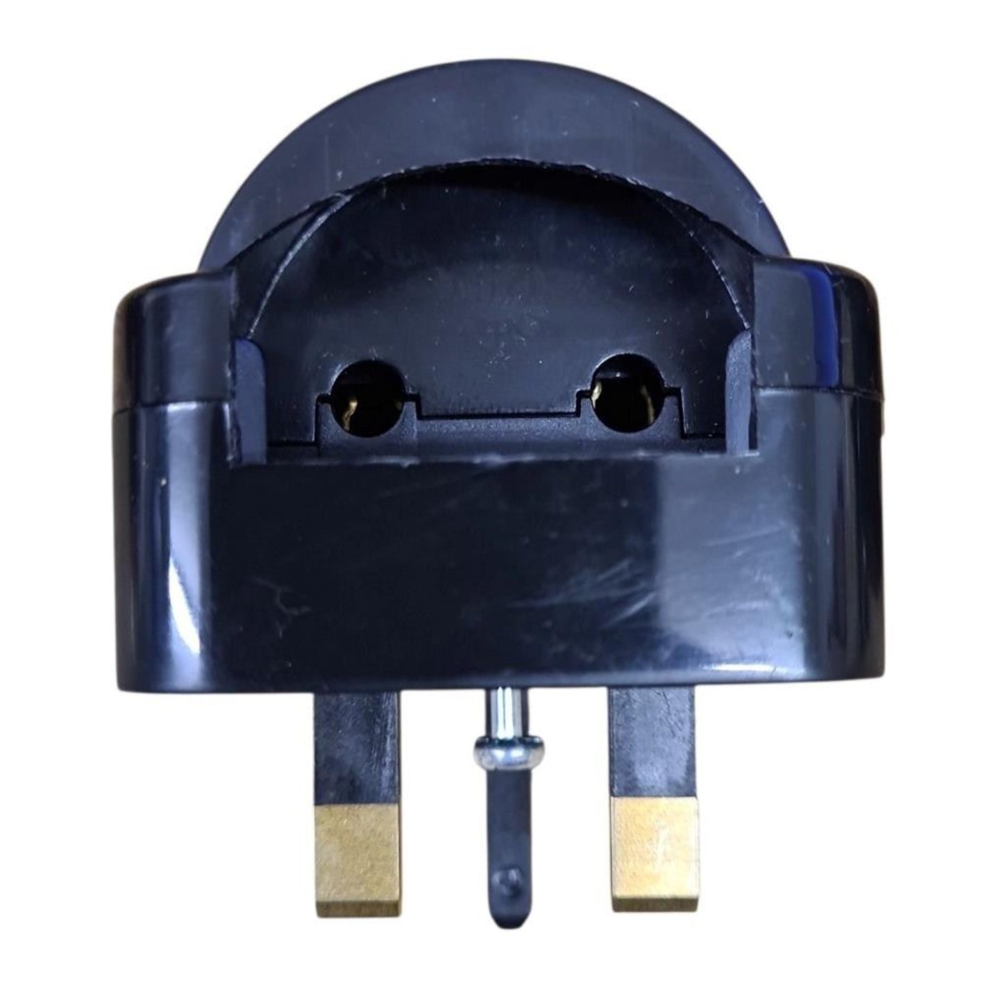 PowerConnect 13A Euro Transformer UK Converter 2 Pin Schuko to UK 3 Pin Plug Screw Lock 3 Pack (Copy)