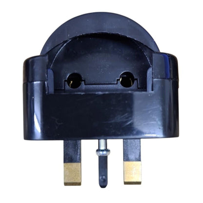 PowerConnect 13A Euro Transformer UK Converter 2 Pin Schuko to UK 3 Pin Plug Screw Lock 3 Pack (Copy)