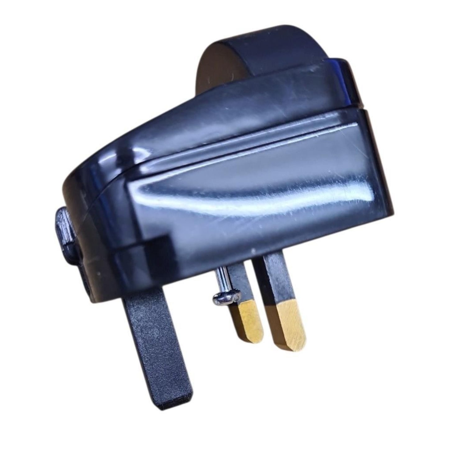 PowerConnect 13A Euro Transformer UK Converter 2 Pin Schuko to UK 3 Pin Plug Screw Lock 3 Pack (Copy)