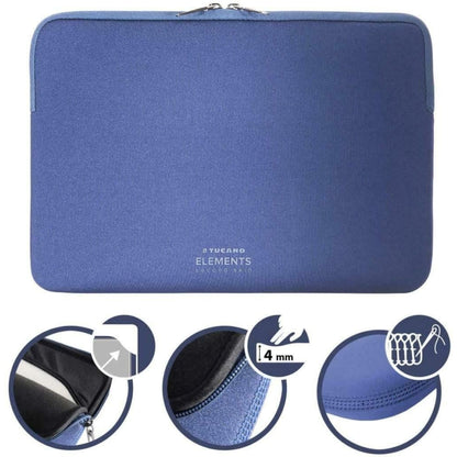 Tucano 2nd Skin New Elements Sleeve For 11 inch MacBook Air Blue BF-E-MBA11-B