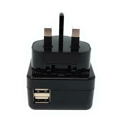 Kensington Dual USB Mains Fast Charge 4.2 Travel Connection for UK, Europe, USA