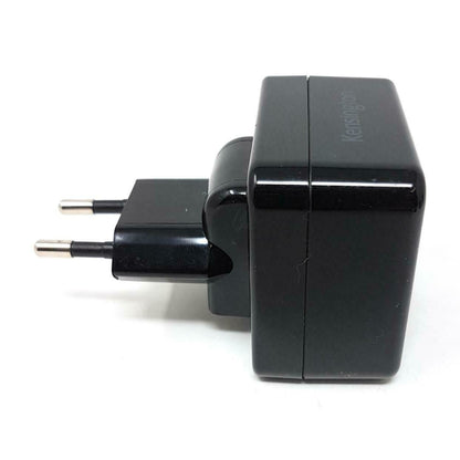 Kensington Dual USB Mains Fast Charge 4.2 Travel Connection for UK, Europe, USA