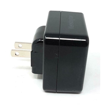 Kensington Dual USB Mains Fast Charge 4.2 Travel Connection for UK, Europe, USA
