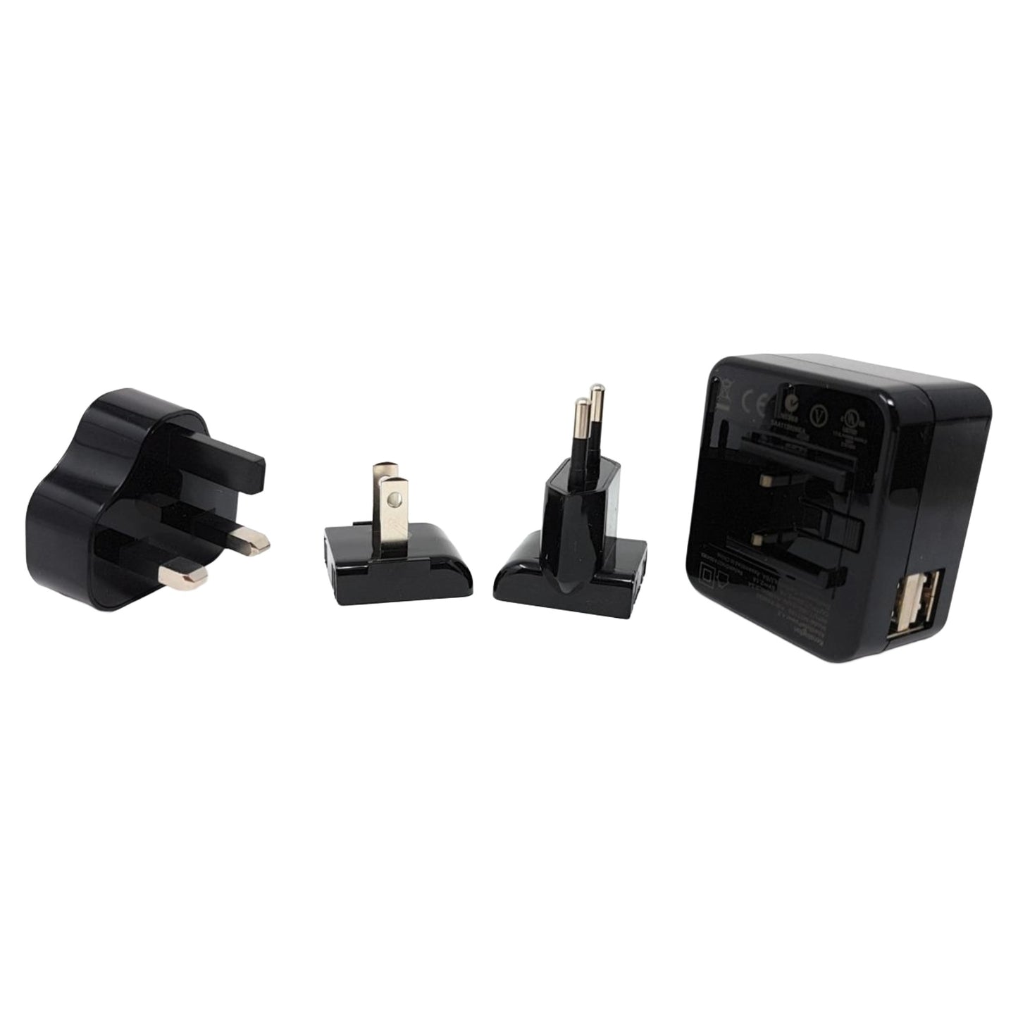 Kensington Dual USB Mains Fast Charge 4.2 Travel Connection for UK, Europe, USA