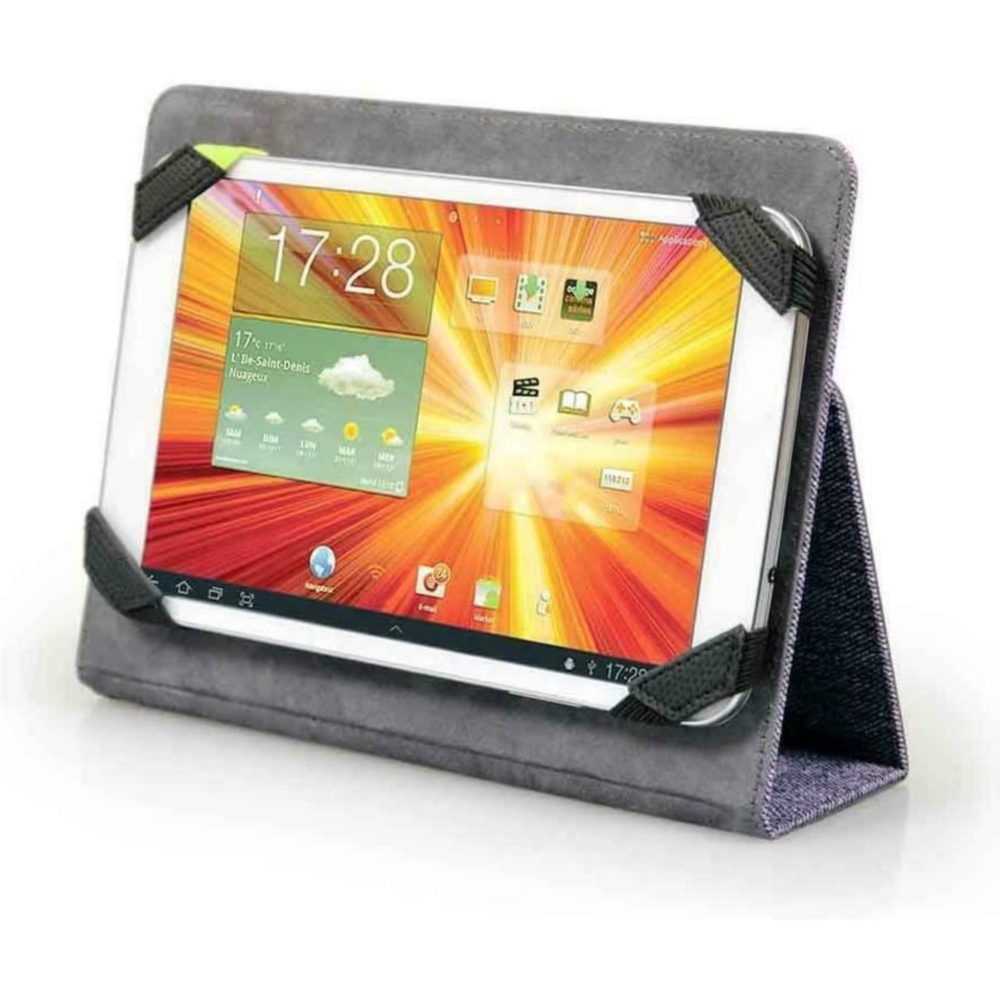 Port Designs Copenhagen Universal 7 to 8 inch Tablet eReader Filo Case Purple