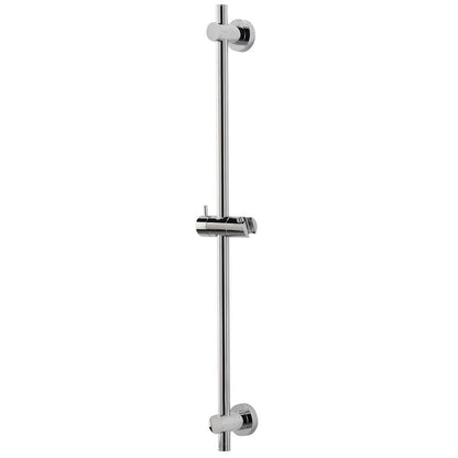 Metlex by Croydex 800mm Shower Riser Rail Adjustable Brackets Chrome AM182641